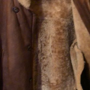 Men’s warm lined leather jacket.